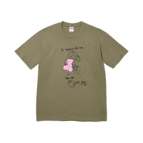 Supreme Paris Tee 'Light Olive'