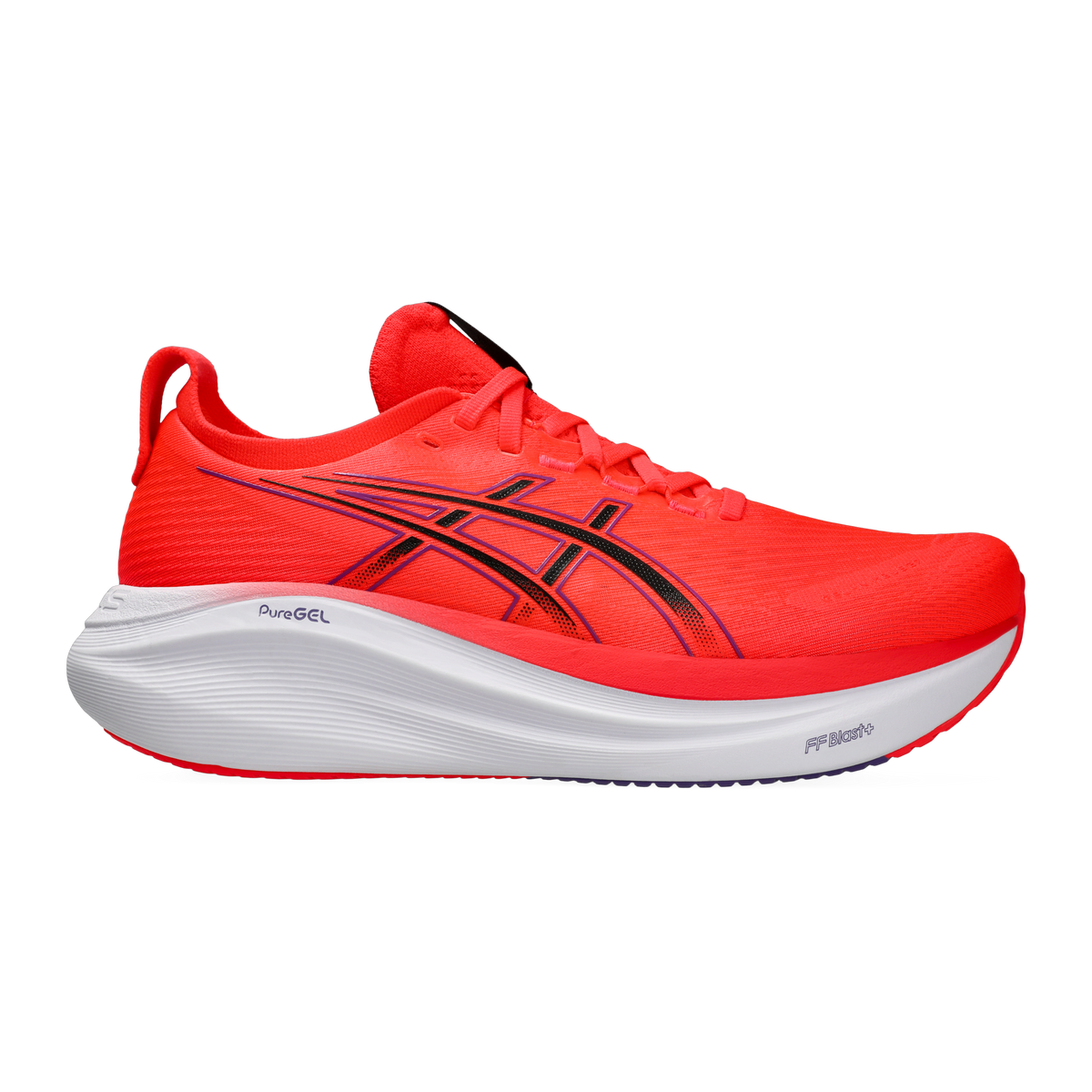 ASICS Gel-Nimbus 27 Flash Red Black — kolab