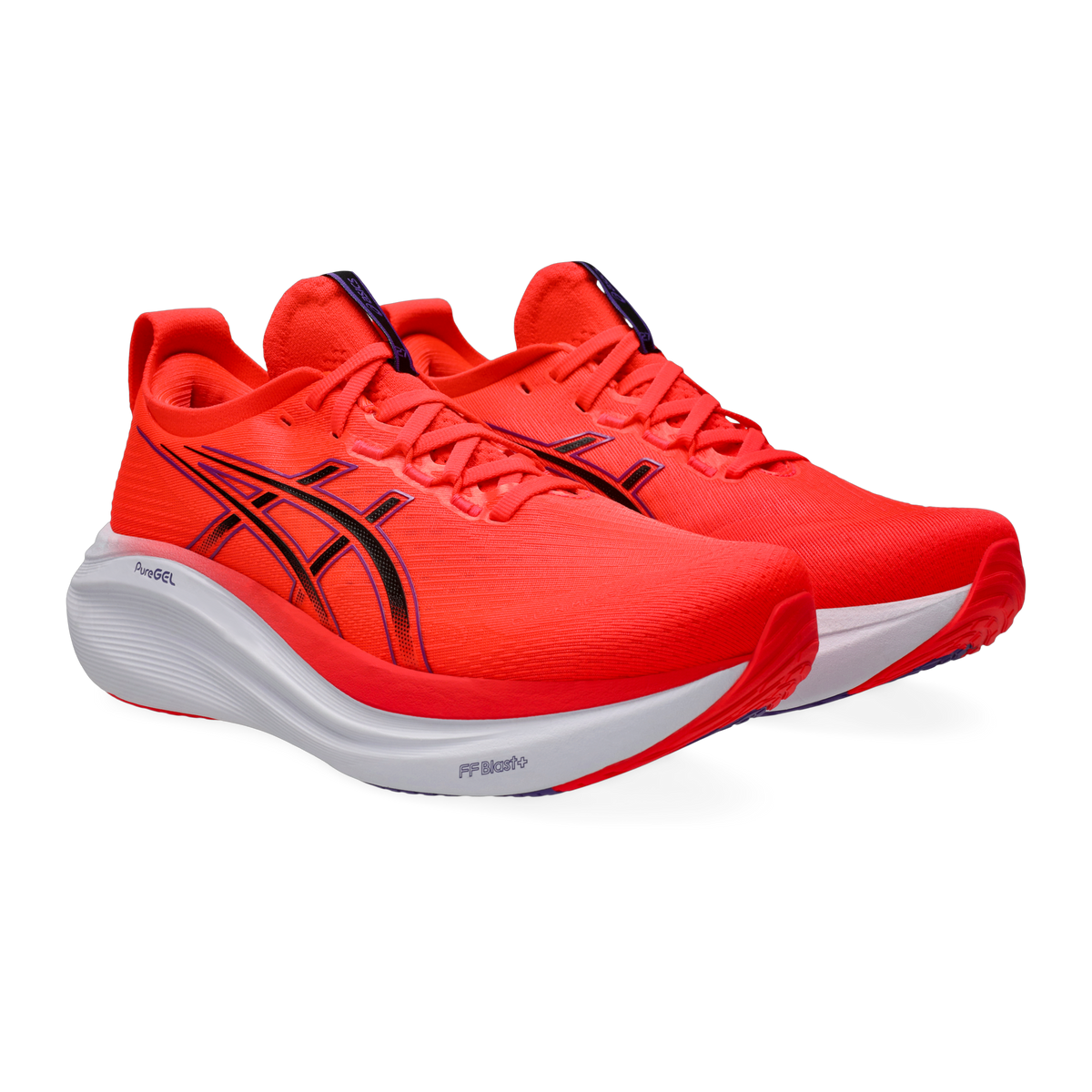 ASICS Gel-Nimbus 27 Flash Red Black — kolab