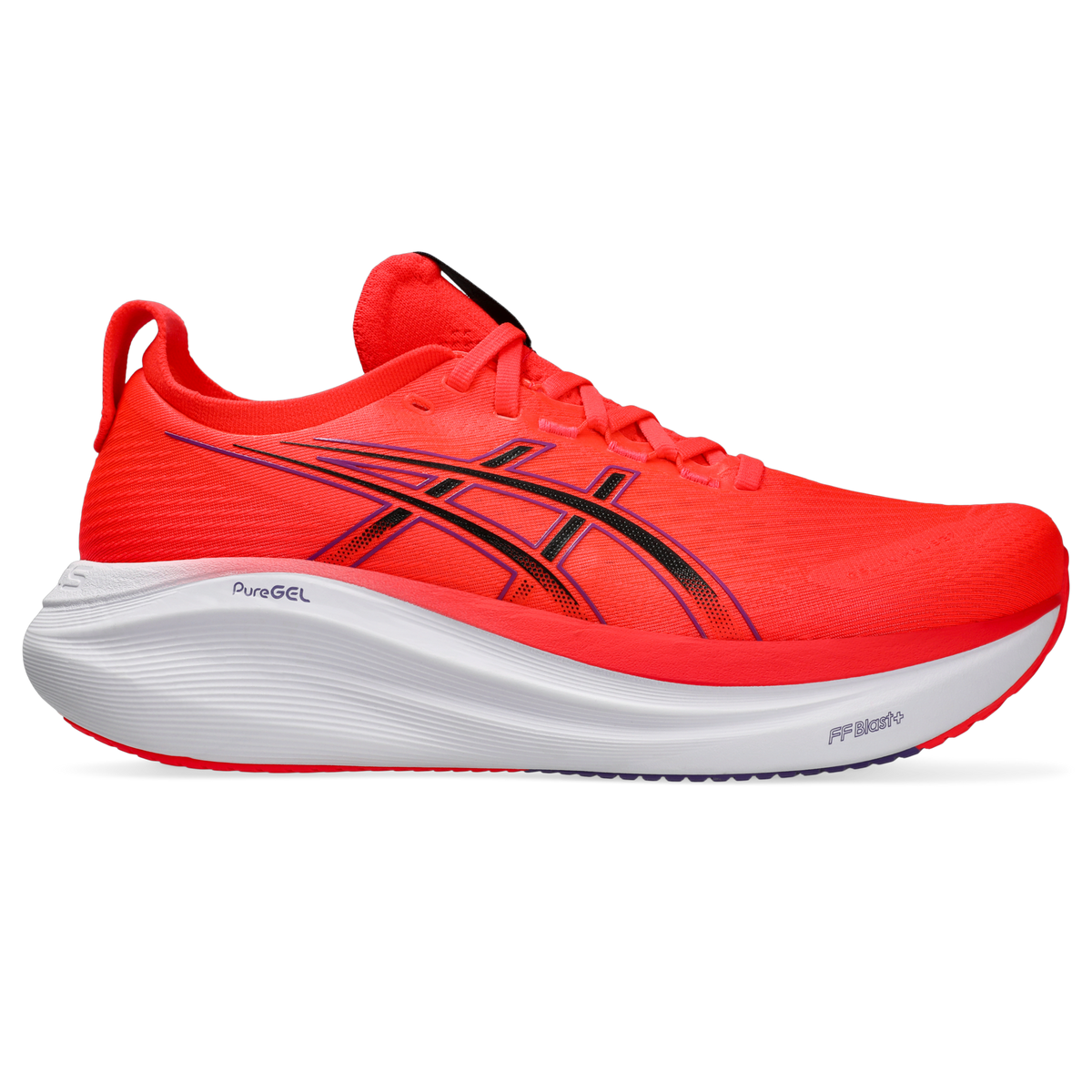 ASICS Gel-Nimbus 27 Flash Red Black — kolab