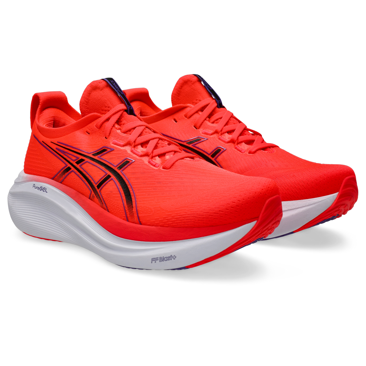 ASICS Gel-Nimbus 27 Flash Red Black — kolab