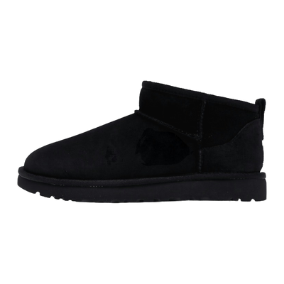 UGG Classic Ultra Mini Laars Zwart (Dames)