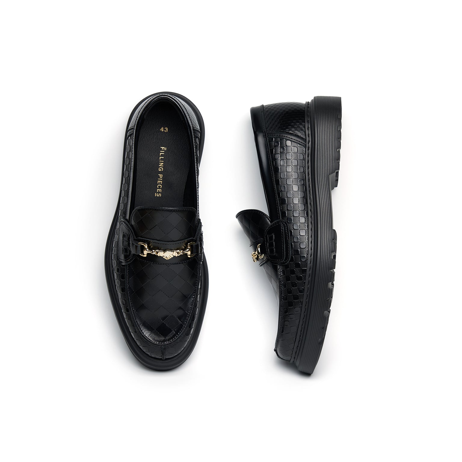 Loafer Graved Black