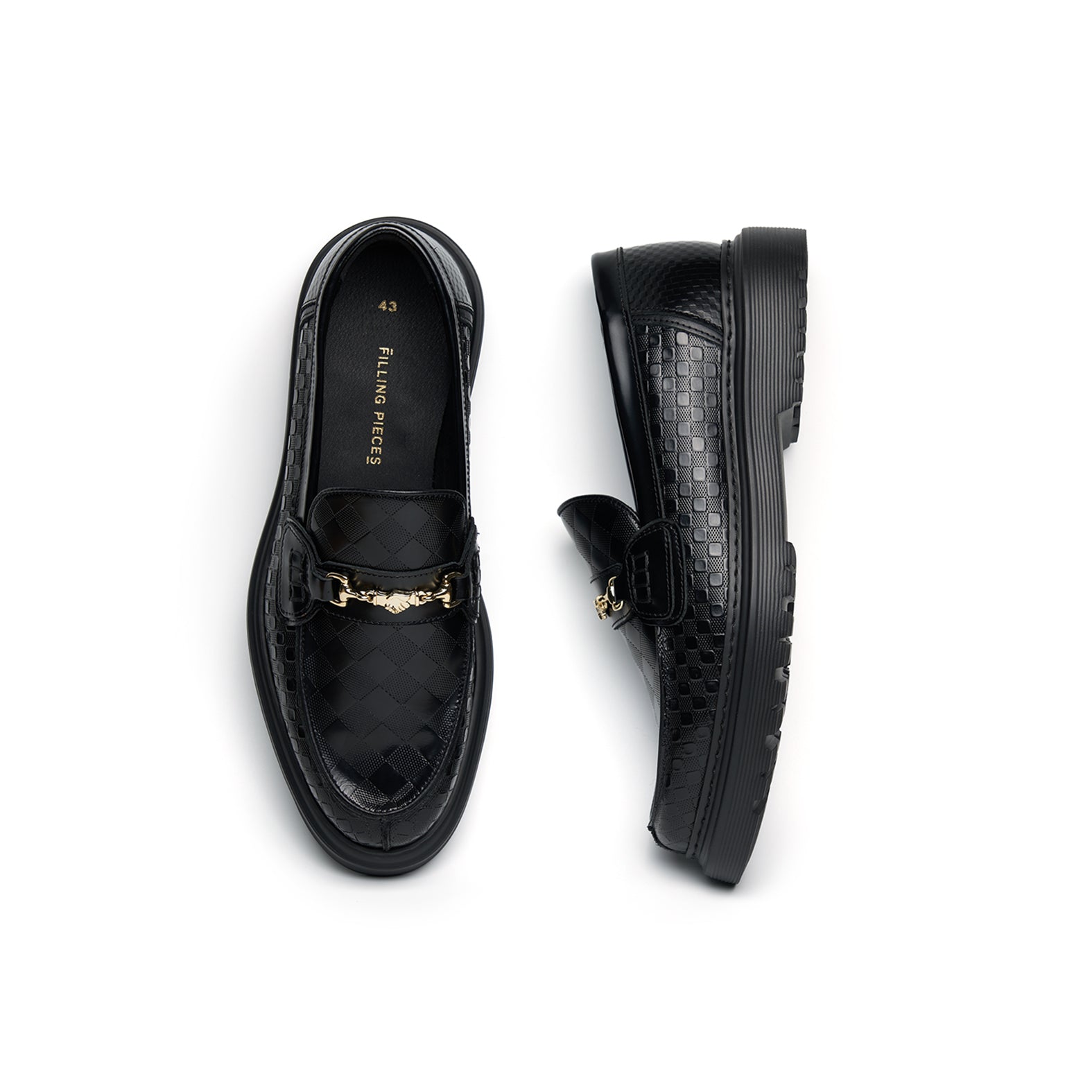 Loafer Graved Black
