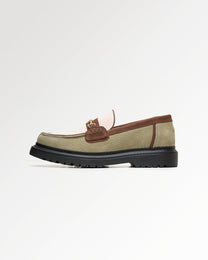 Loafer Grain Beige / Green