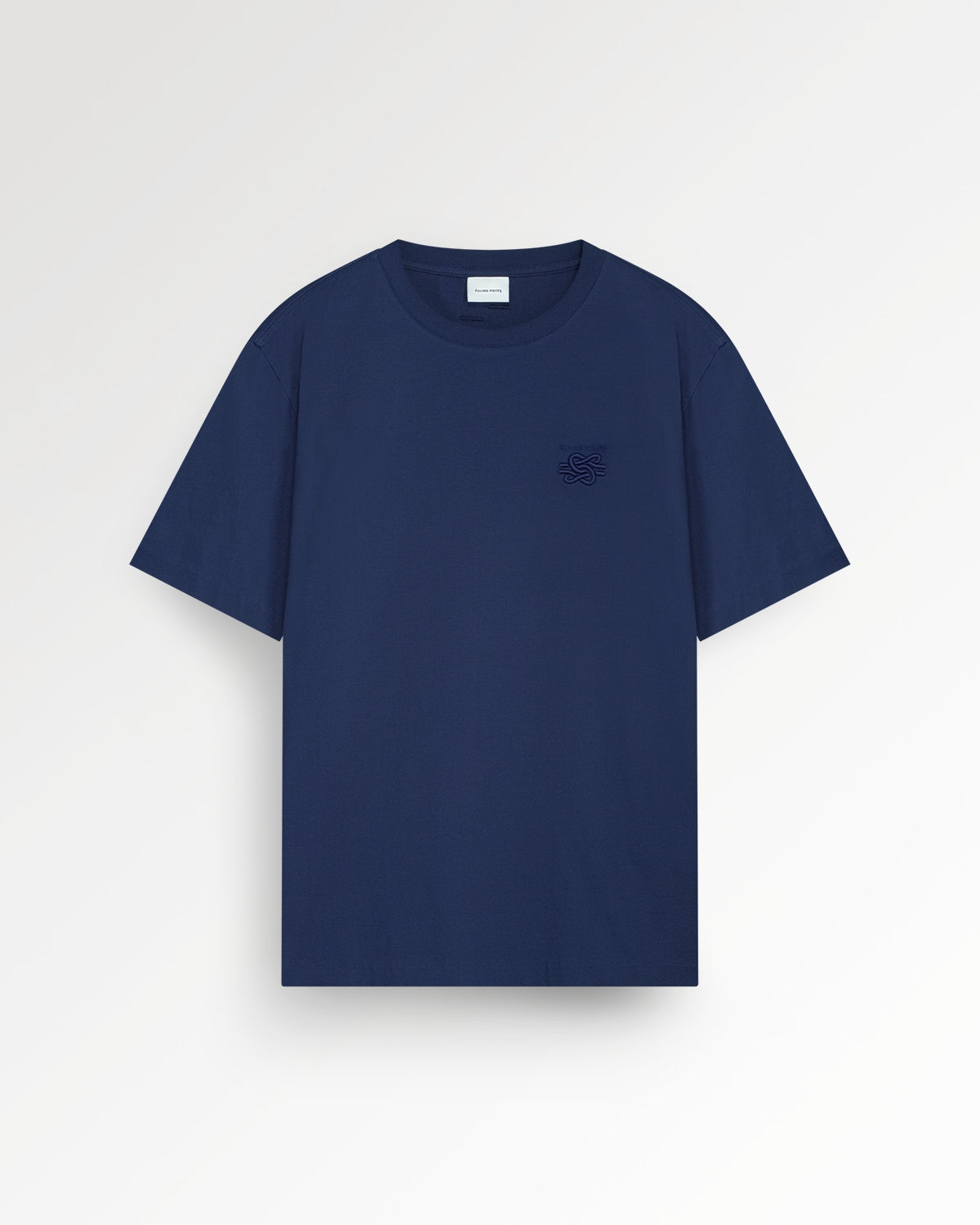 T-shirt Embroidered Knot Navy