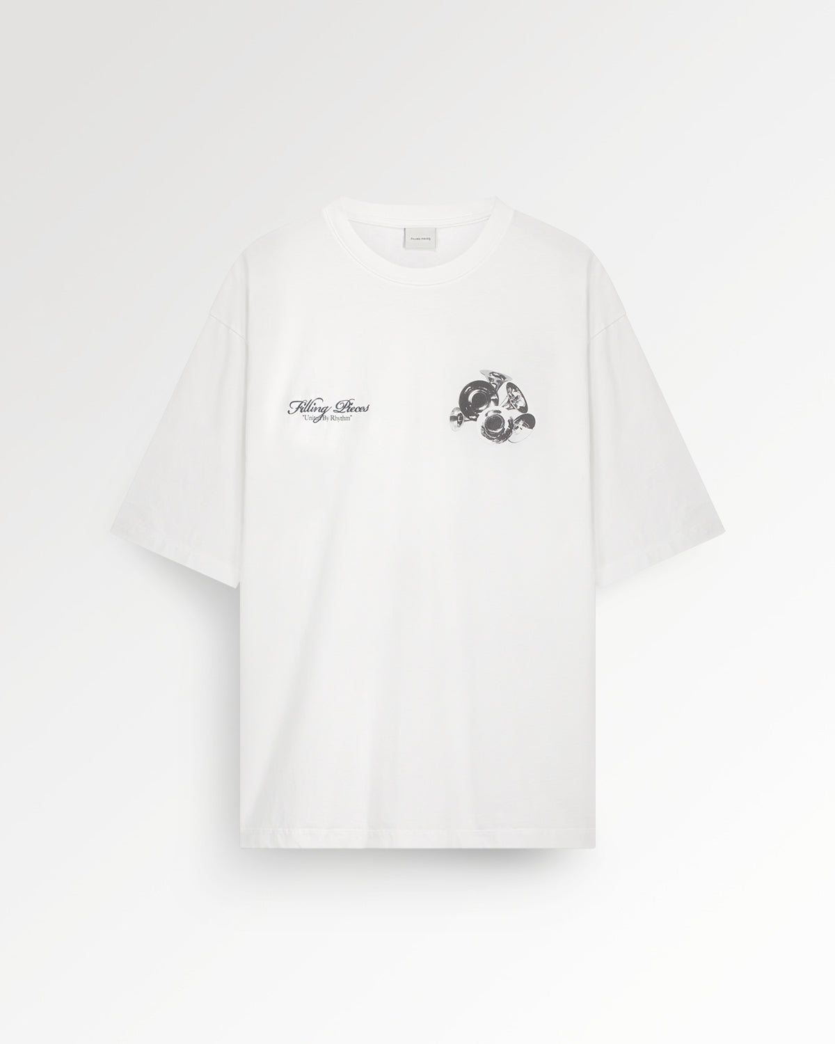 T-shirt Boxy Bouquet White