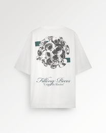 T-shirt Boxy Bouquet White