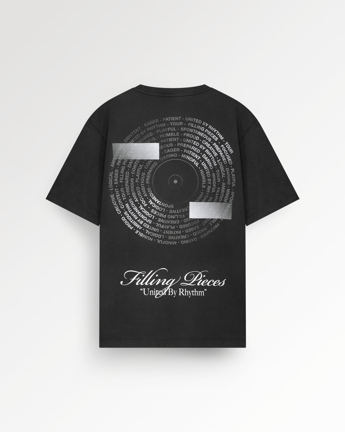 T-shirt Vinyl Vintage Black