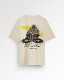T-shirt DJ Antique White