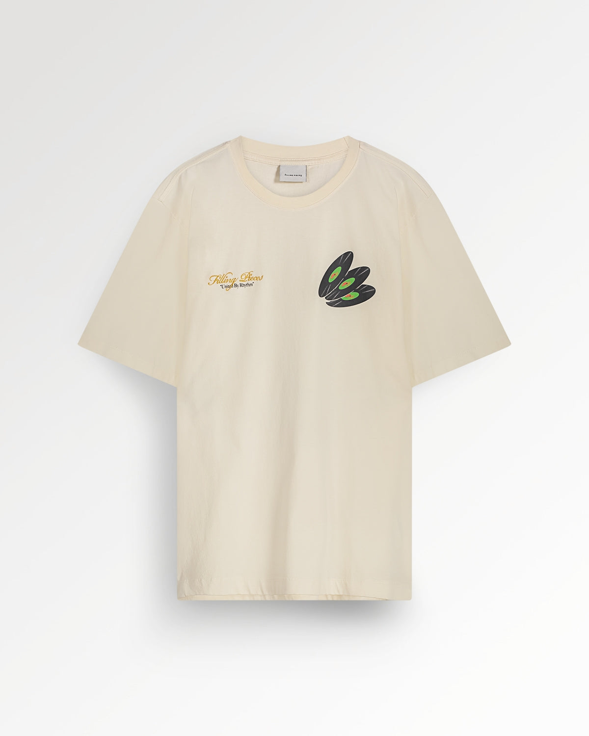 T-shirt DJ Antique White