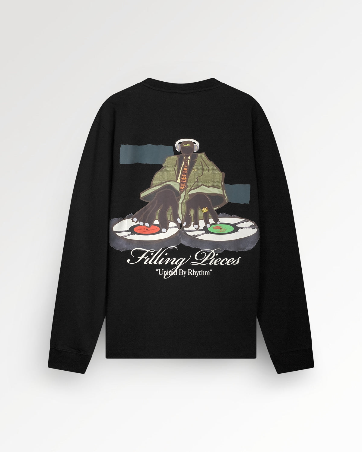 Longsleeve DJ Black