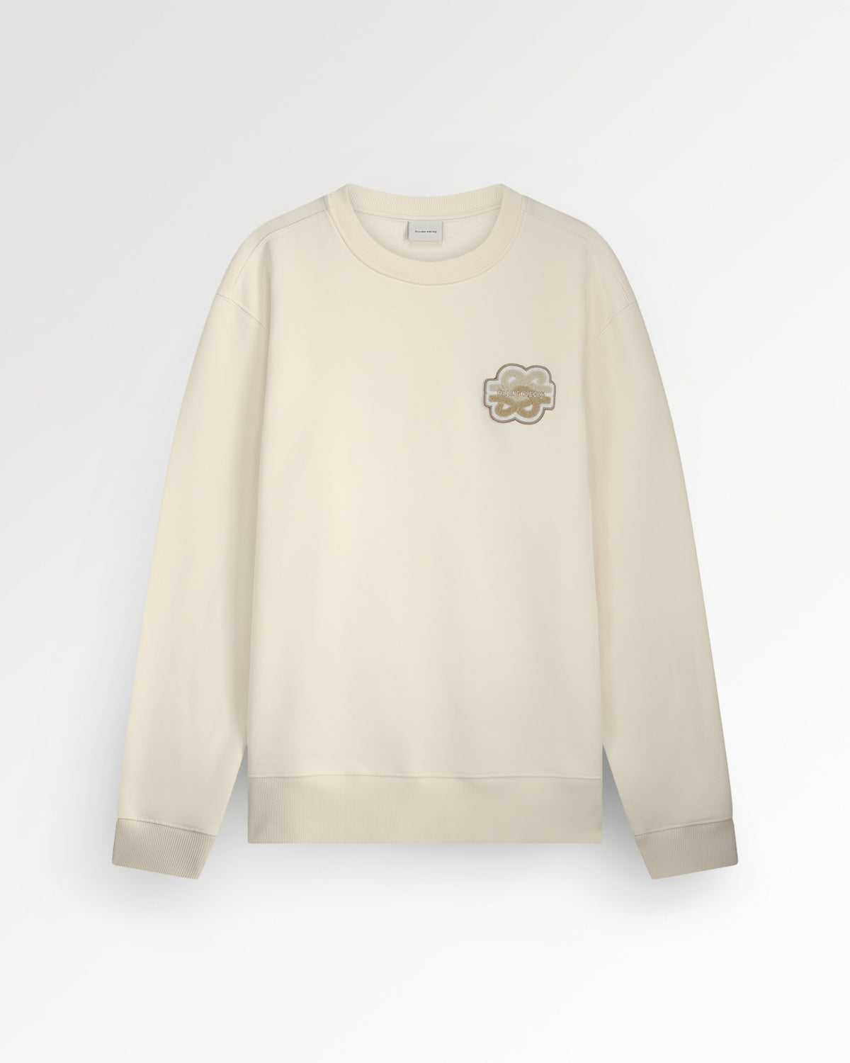 Sweatshirt Gowtu Tonal Antique White