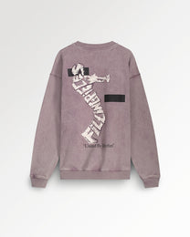 Sweatshirt Trumpeteer Vintage Moonscape