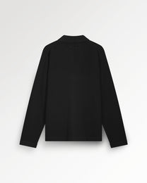 Knit Dress Shirt Black