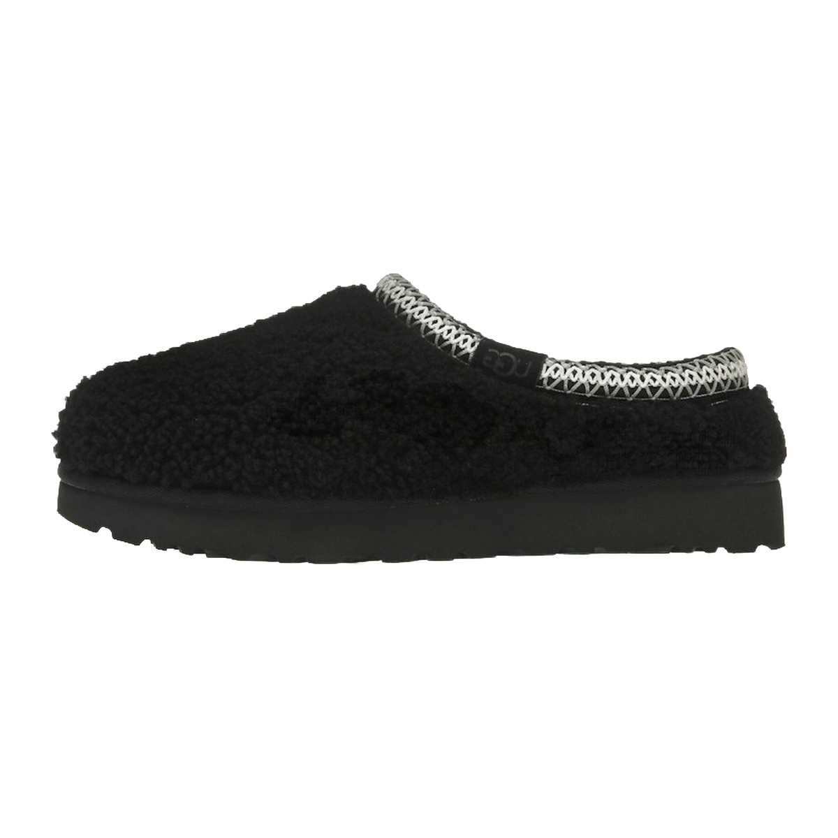UGG Tasman Maxi Curly Slipper Black — kolab