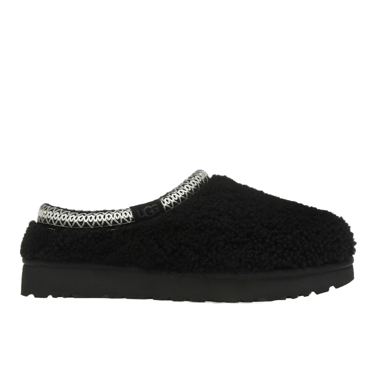 UGG Tasman Maxi Curly Slipper Black — kolab