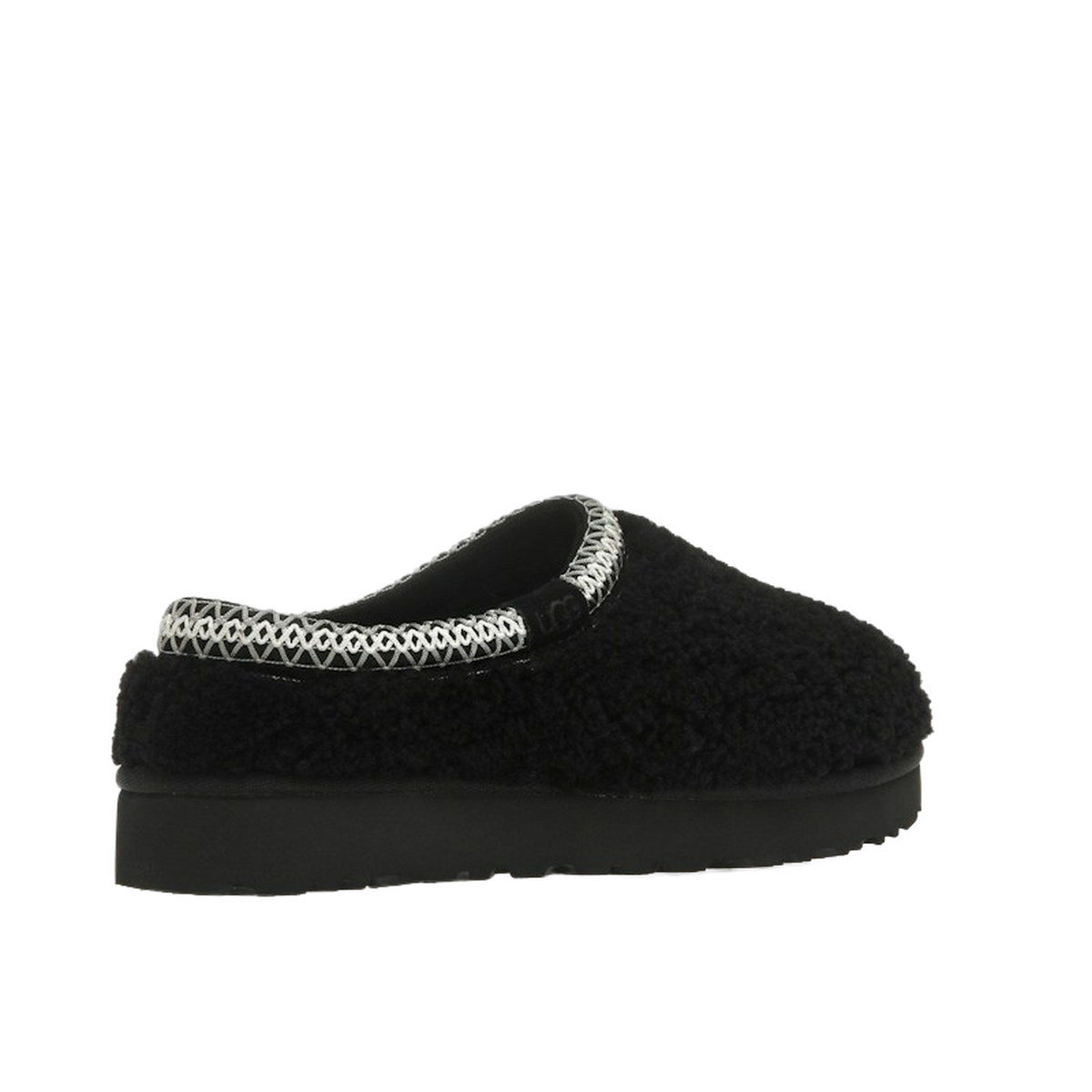 UGG Tasman Maxi Curly Slipper Black — kolab