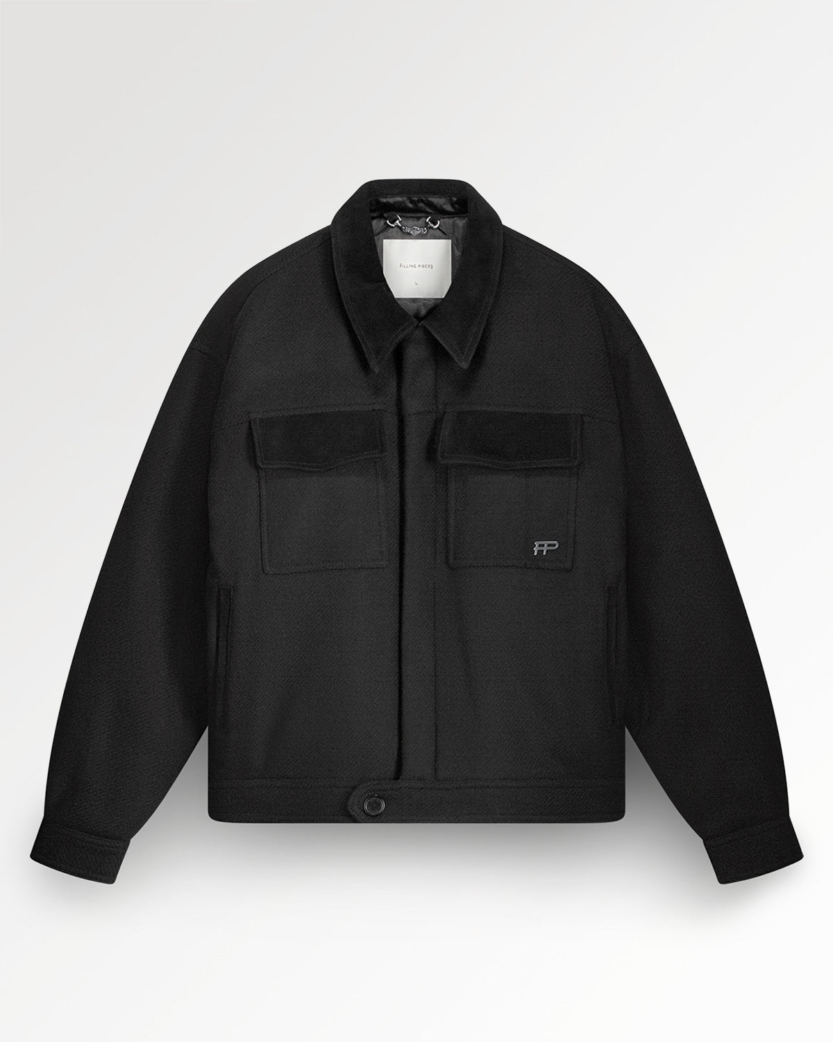 Box Jacket Varsity Black