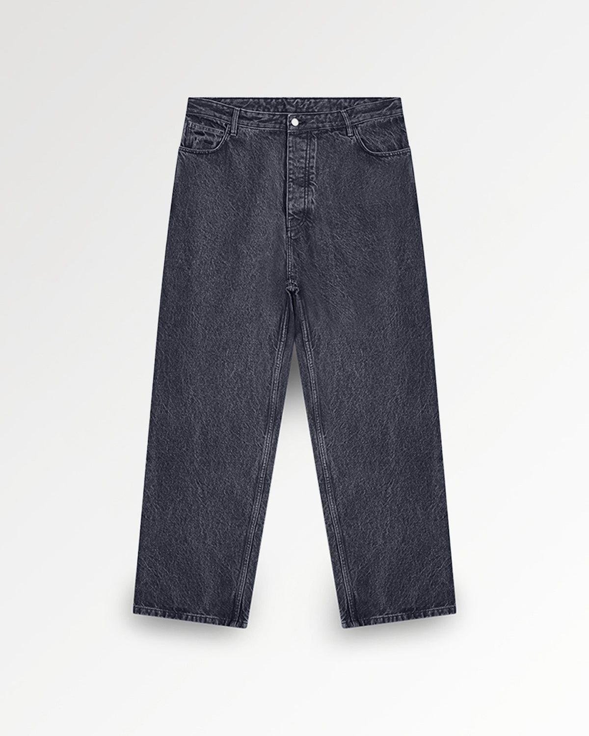Denim Pants Washed Black