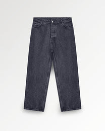 Denim Pants Washed Black