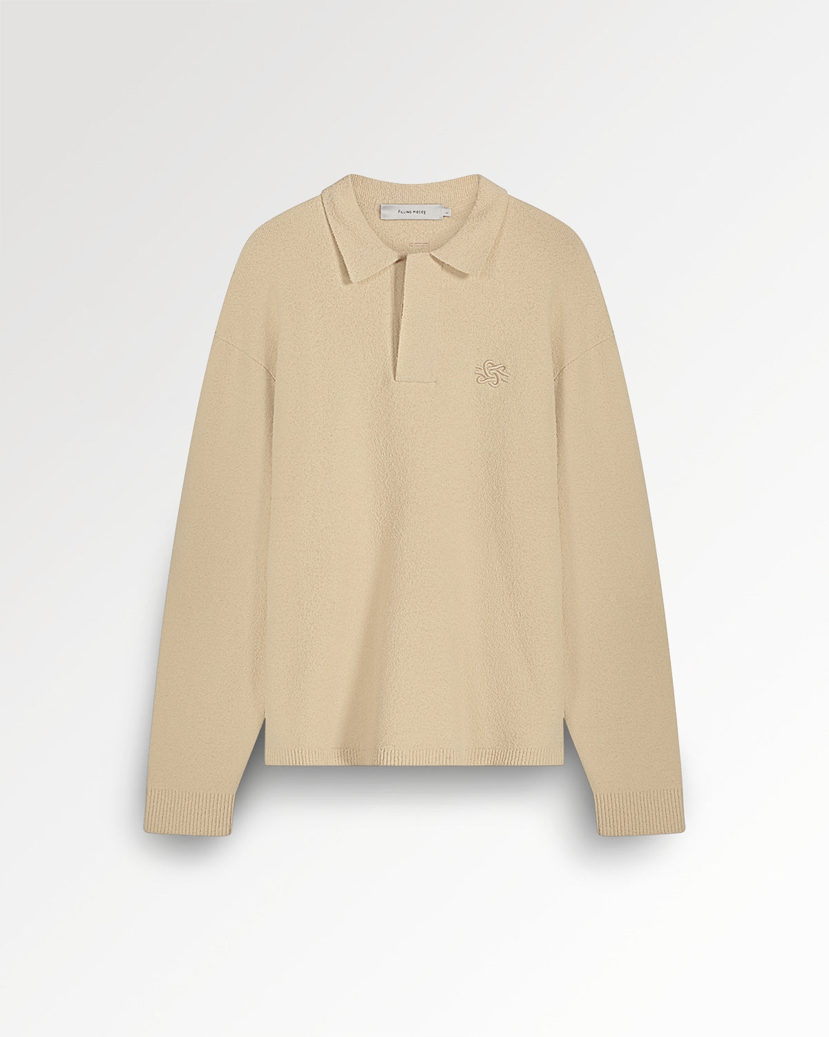 Knit Shirt Boucle Antique White