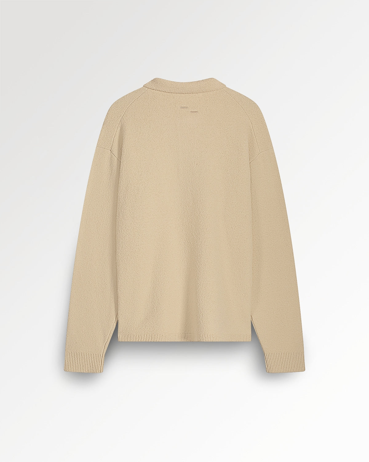 Knit Shirt Boucle Antique White