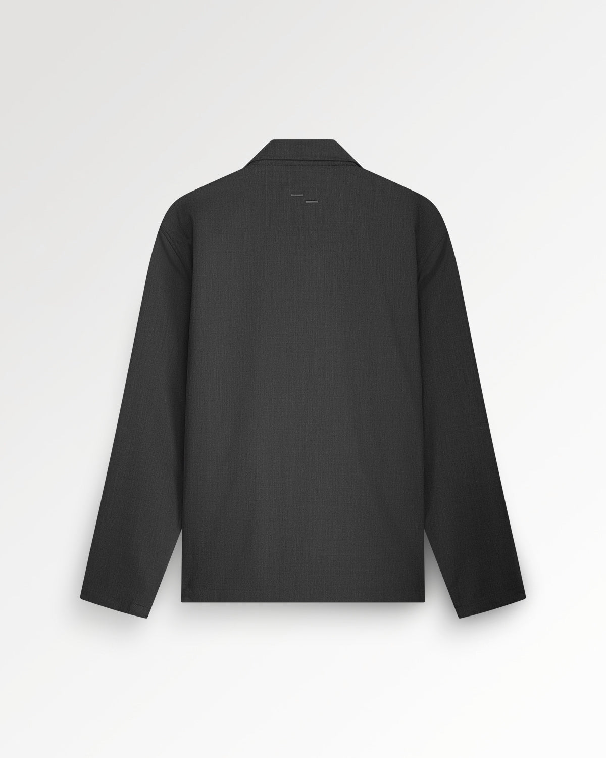 Coach Jacket Twill Wool Grey