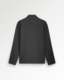 Coach Jacket Twill Wool Grey