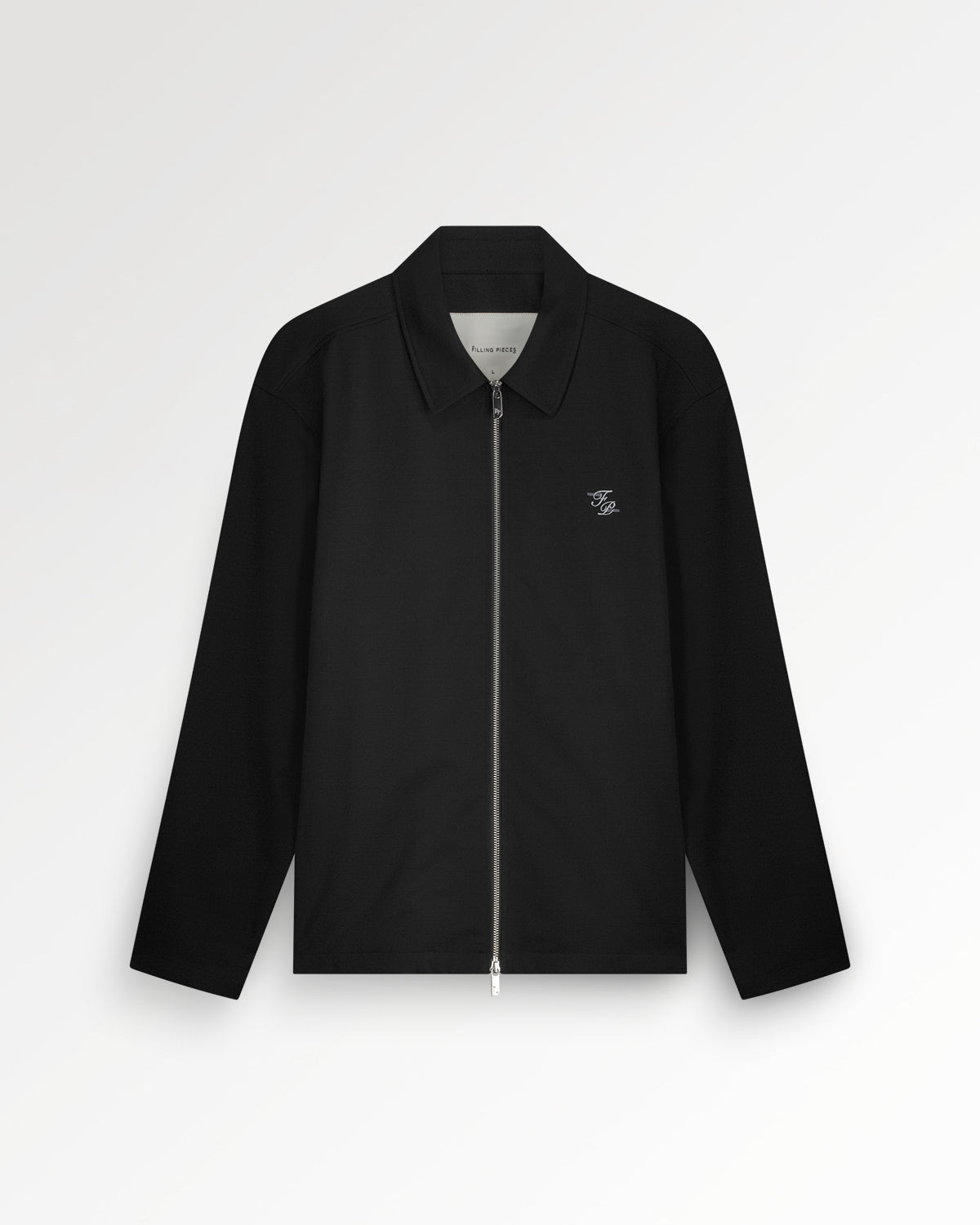 Coach Jacket Twill Wool Black