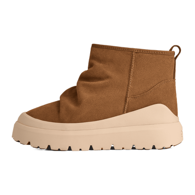 UGG Heritage Utility Mini Boot Kastanjebruin Witkap