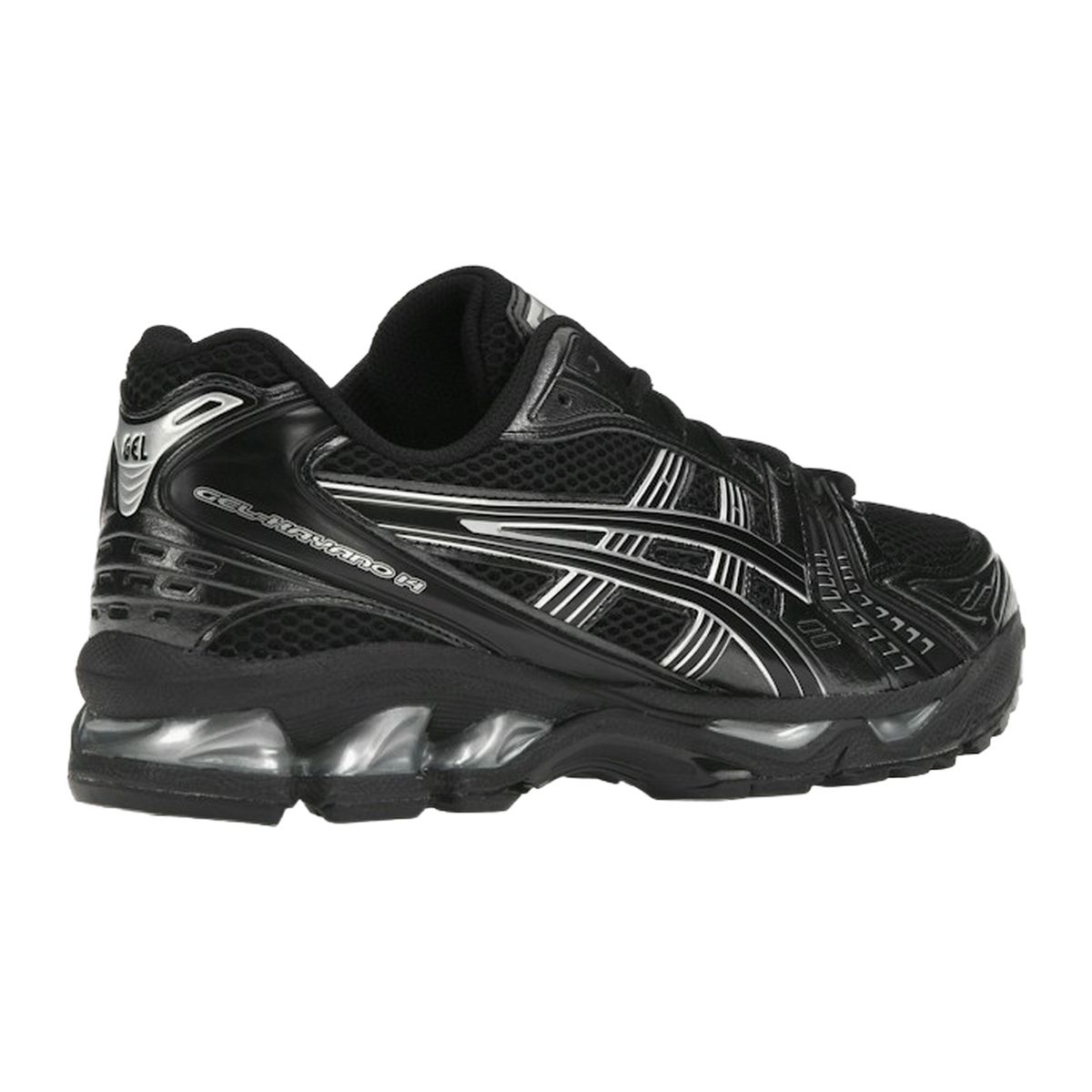 ASICS Gel-Kayano 14 Black Pure Silver — kolab