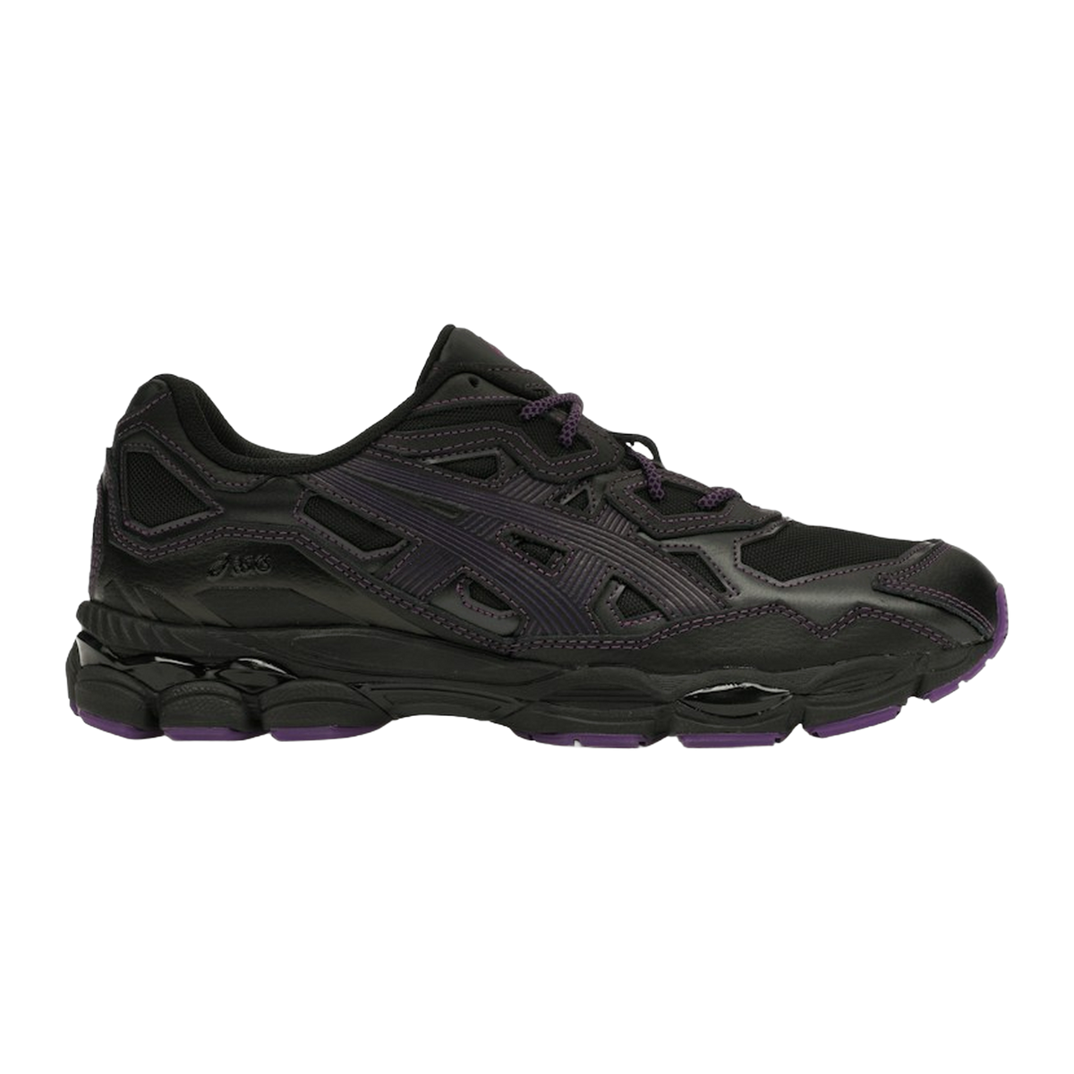 ASICS Gel-NYC Needles Black Purple — kolab