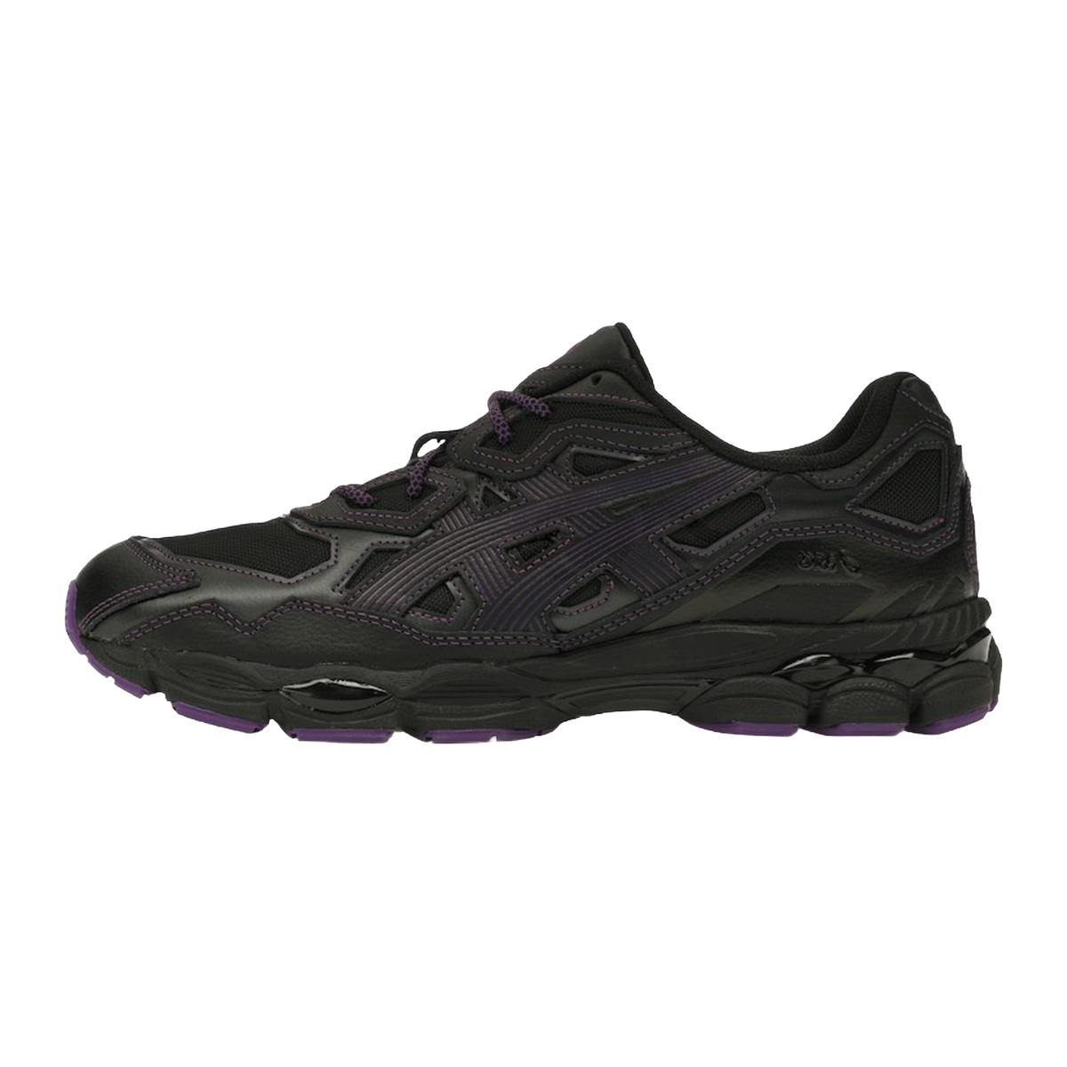 ASICS Gel-NYC Needles Black Purple — kolab
