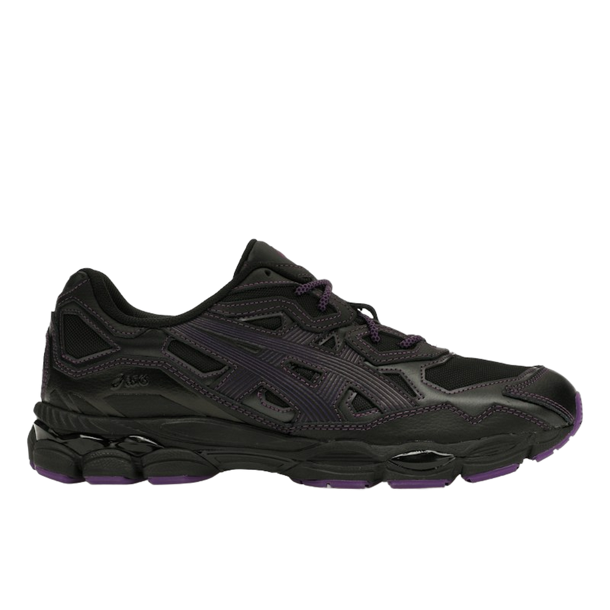 ASICS Gel-NYC Needles Black Purple — kolab