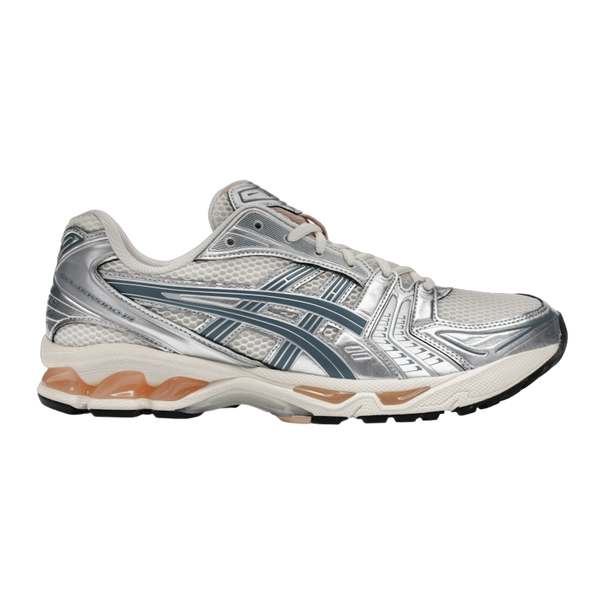 ASICS Gel-Kayano 14 Birch Pure Silver Teal Gold — kolab
