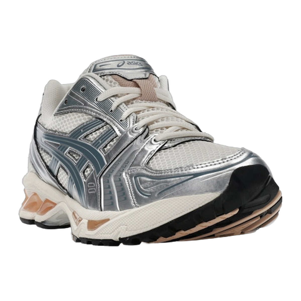 ASICS Gel-Kayano 14 Birch Pure Silver Teal Gold — kolab