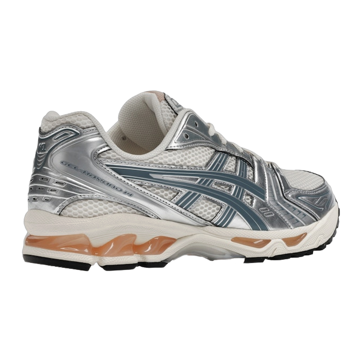 ASICS Gel-Kayano 14 Birch Pure Silver Teal Gold — kolab