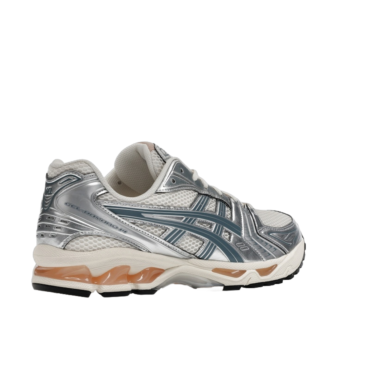 ASICS Gel-Kayano 14 Birch Pure Silver Teal Gold — kolab