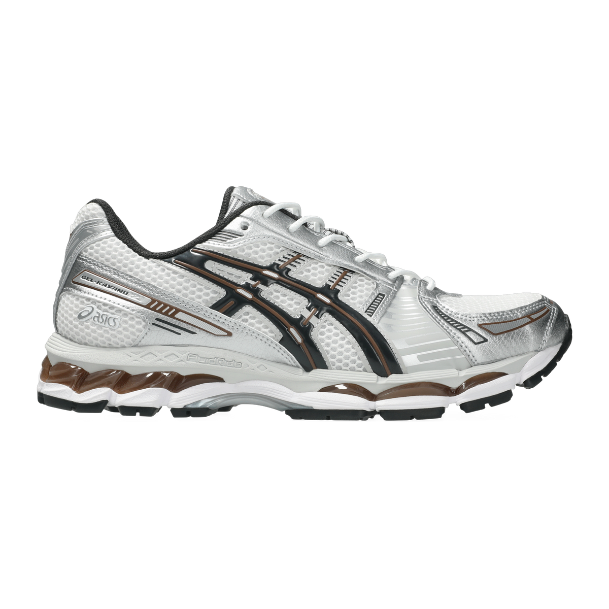 ASICS Gel-Kayano 12.1 White Graphite Grey Brown — kolab