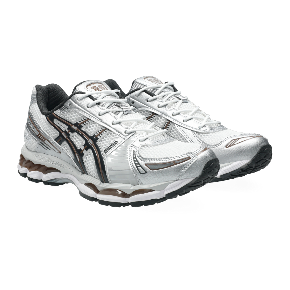 ASICS Gel-Kayano 12.1 White Graphite Grey Brown — kolab
