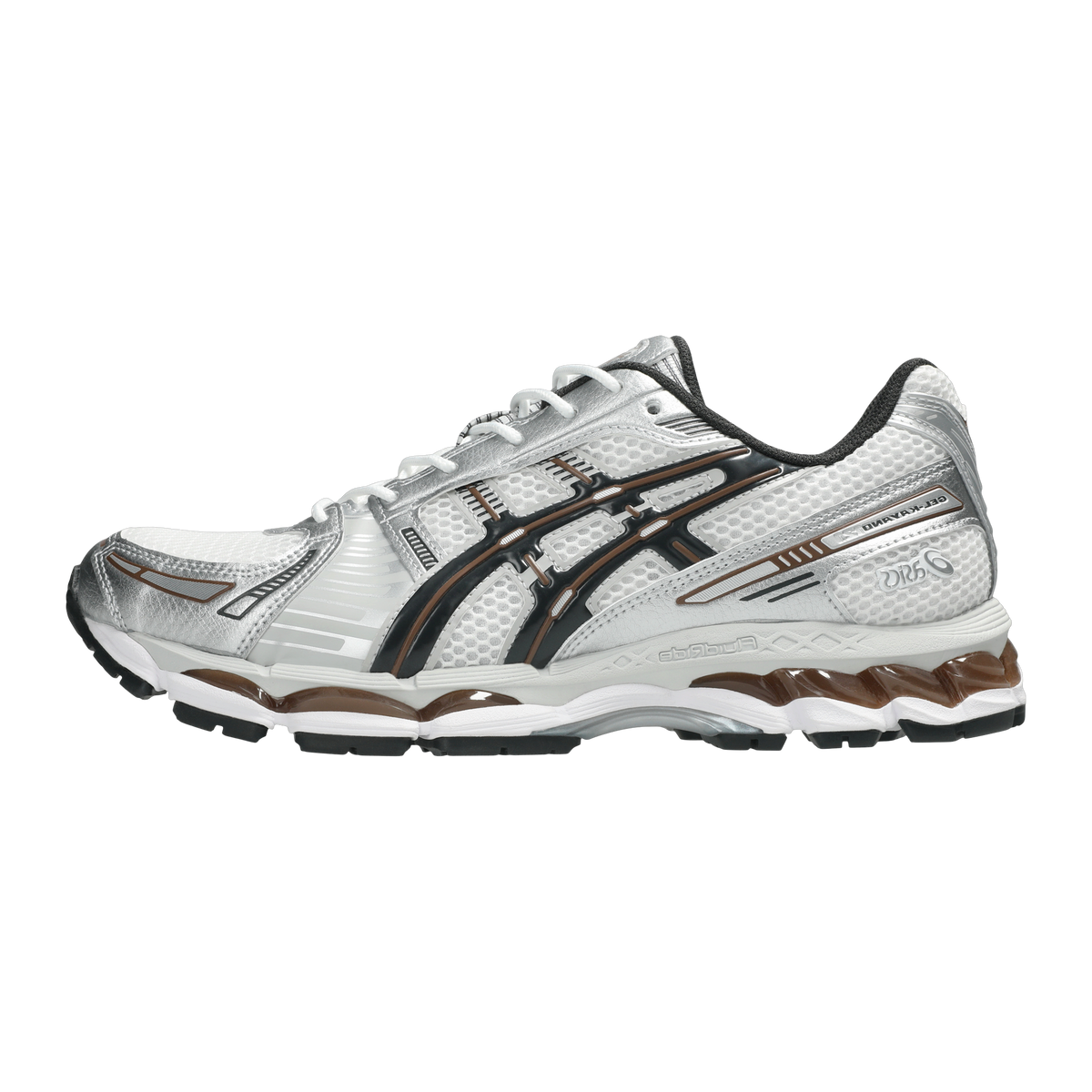 ASICS Gel-Kayano 12.1 White Graphite Grey Brown — kolab