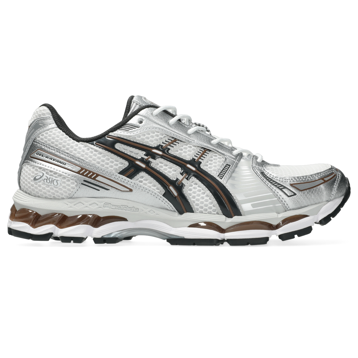 ASICS Gel-Kayano 12.1 White Graphite Grey Brown — kolab