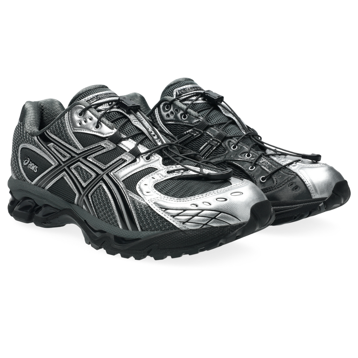 ASICS Gel Nimbus 10.1 x UNAFFECTED Grey Silver Black — kolab