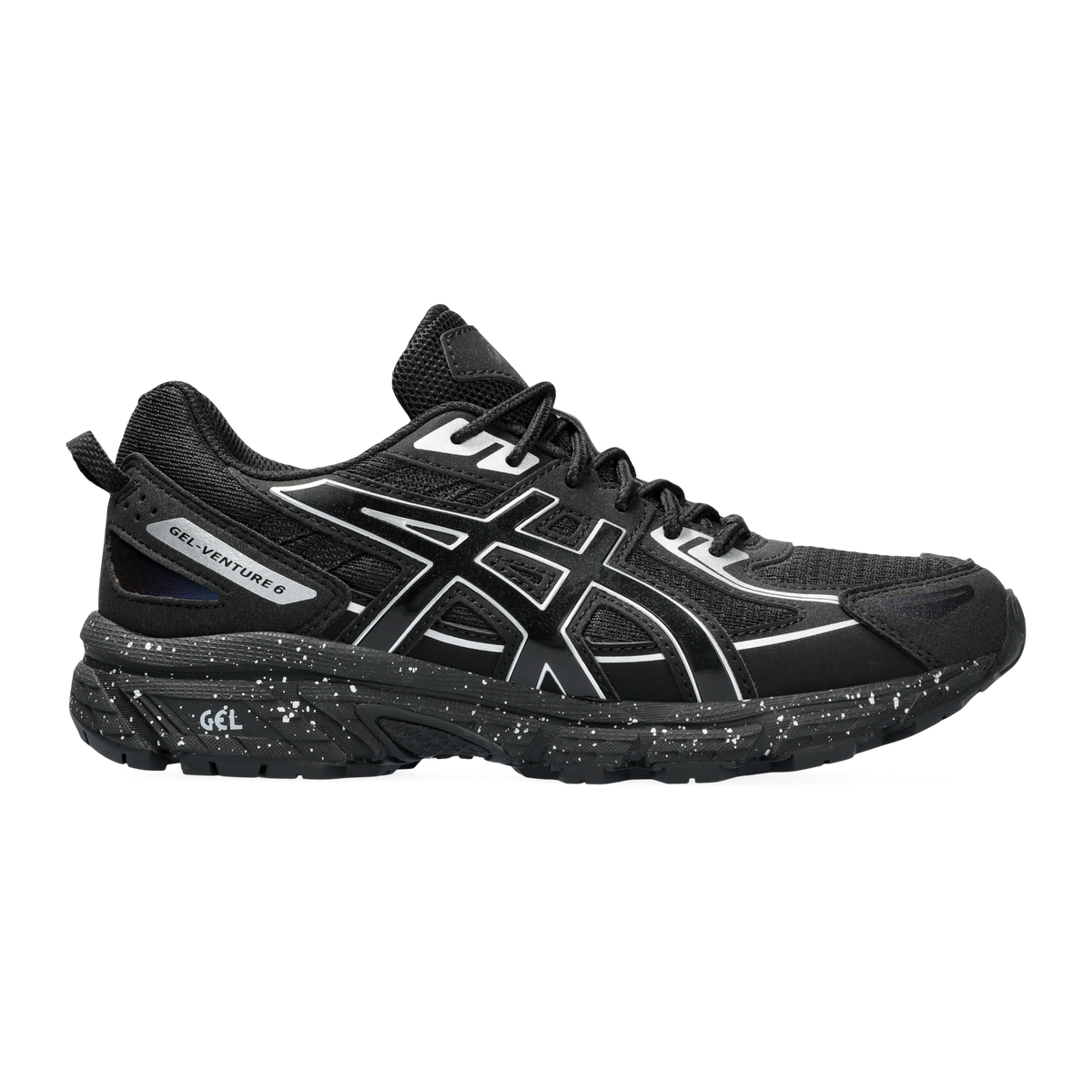 ASICS Gel-Venture 6 Black Pure Silver (GS) — kolab