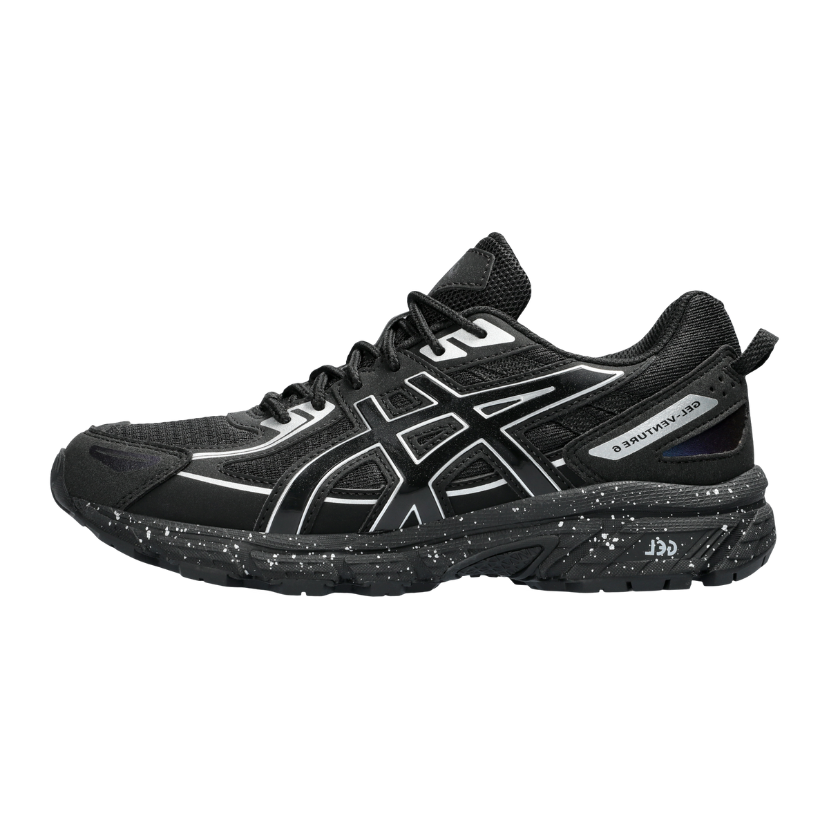 ASICS Gel-Venture 6 Black Pure Silver (GS) — kolab