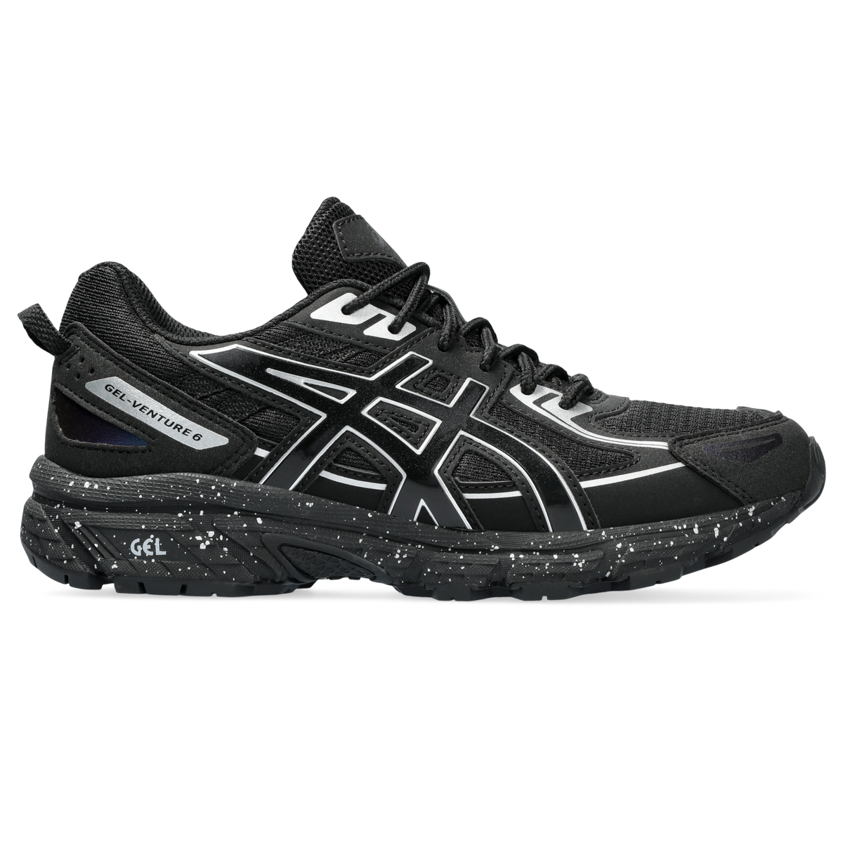 ASICS Gel-Venture 6 Black Pure Silver (GS) — kolab