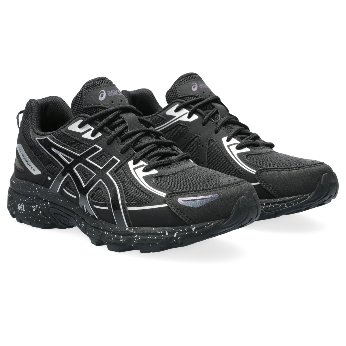 ASICS Gel-Venture 6 Black Pure Silver (GS) — kolab