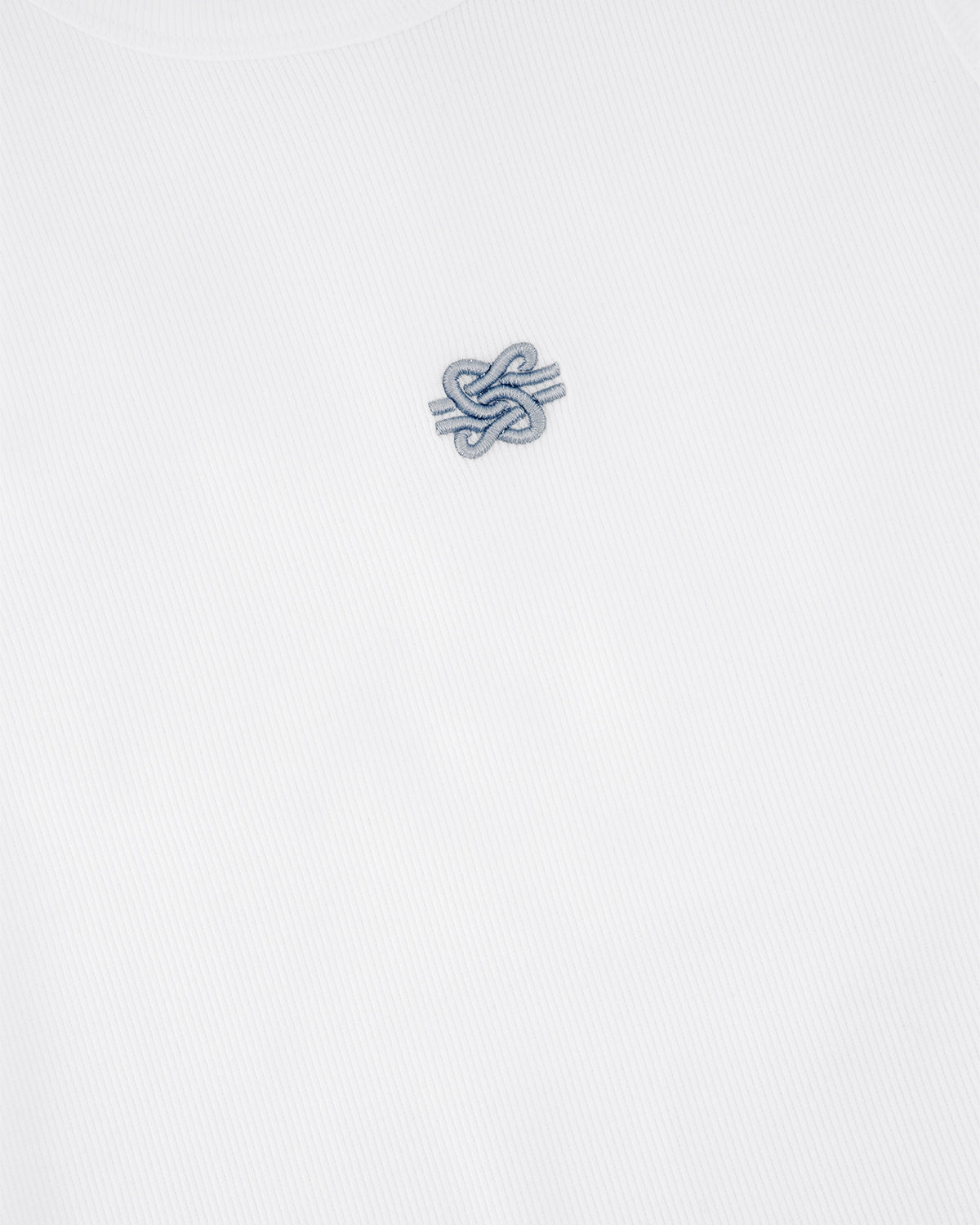 Tank Top Knot White / Blue