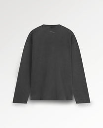 Longsleeve Boxy Embroidered Vintage Black